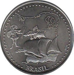 Португалия 200 эскудо 1999 «Бразилия» - фото 5670