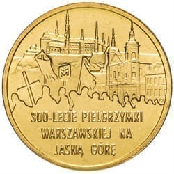 Польша 2 злотых 2011 «Паломничества к Ясной Горе»