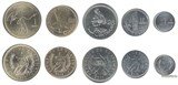 Гватемала, набор 5 монет, 2009-2013, UNC