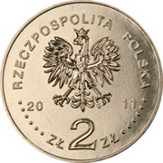 Польша 2 злотых 2011,  30-летие Независимого Студенческого Союза