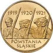 Польша 2 злотых 2011 «Силезские восстания»