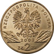 Польша угорь аверс монеты