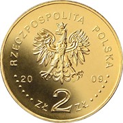 Польша 2 злотых 2009 аверс