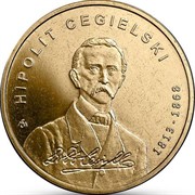 Польша 2 злотых 2013 «200-летие со дня рождения Ипполита Цегельского»
