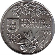 Португалия 200 эскудо 1995 аверс монеты