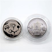 Киргизия набор монет 1 сом «Памятники архитектуры» 2013 - 2014