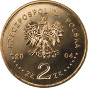 Польша 2 злотых 2004 аверс