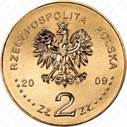 Польша 2 злотых 2009 аверс монеты