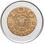 Португалия 100 эскудо 1999 аверс