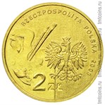 Аверс монеты 2 злотых 2003 года серии «Художники Польши»