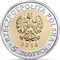 Польша 5 злотых 2016 аверс Польша 5 злотых 2016 аверс